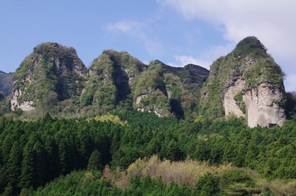 独特の景観　中山仙境